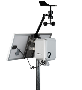 the QUBE automated greenhouse gas detection monitoring system