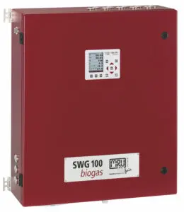 SWG 100 biogas analyzer, designed for monitoring and analyzing biogas composition